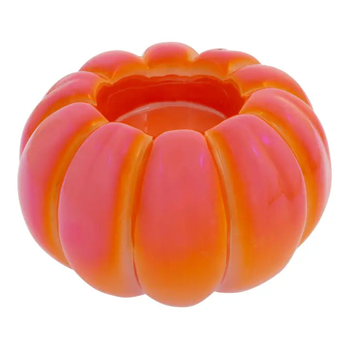 3" Pumpkin Tealight Holder