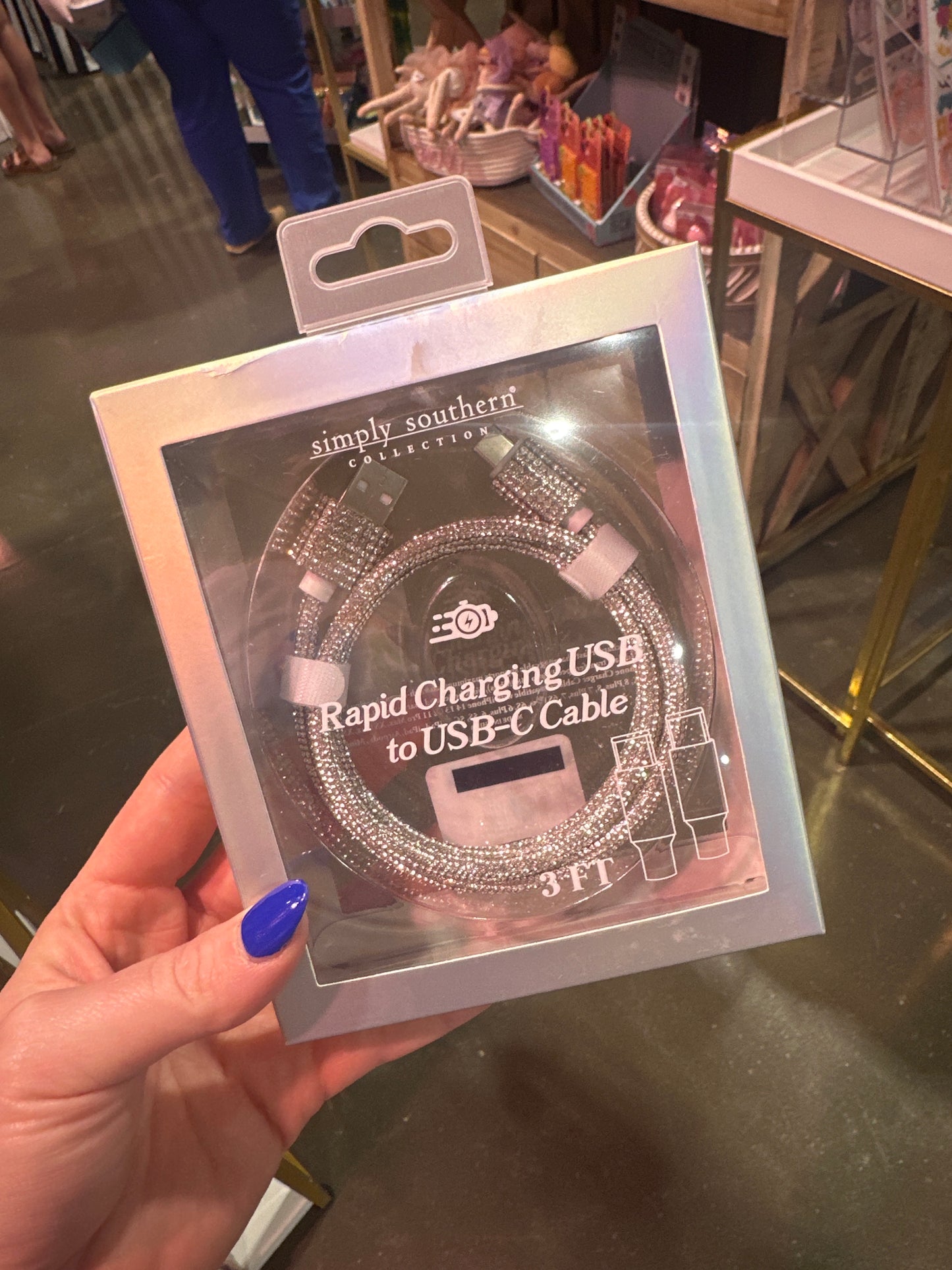 Rapid Charging Bling Charge USB