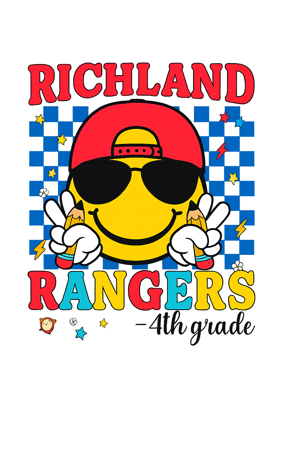Gildan shirt Richland 4th grade youth
