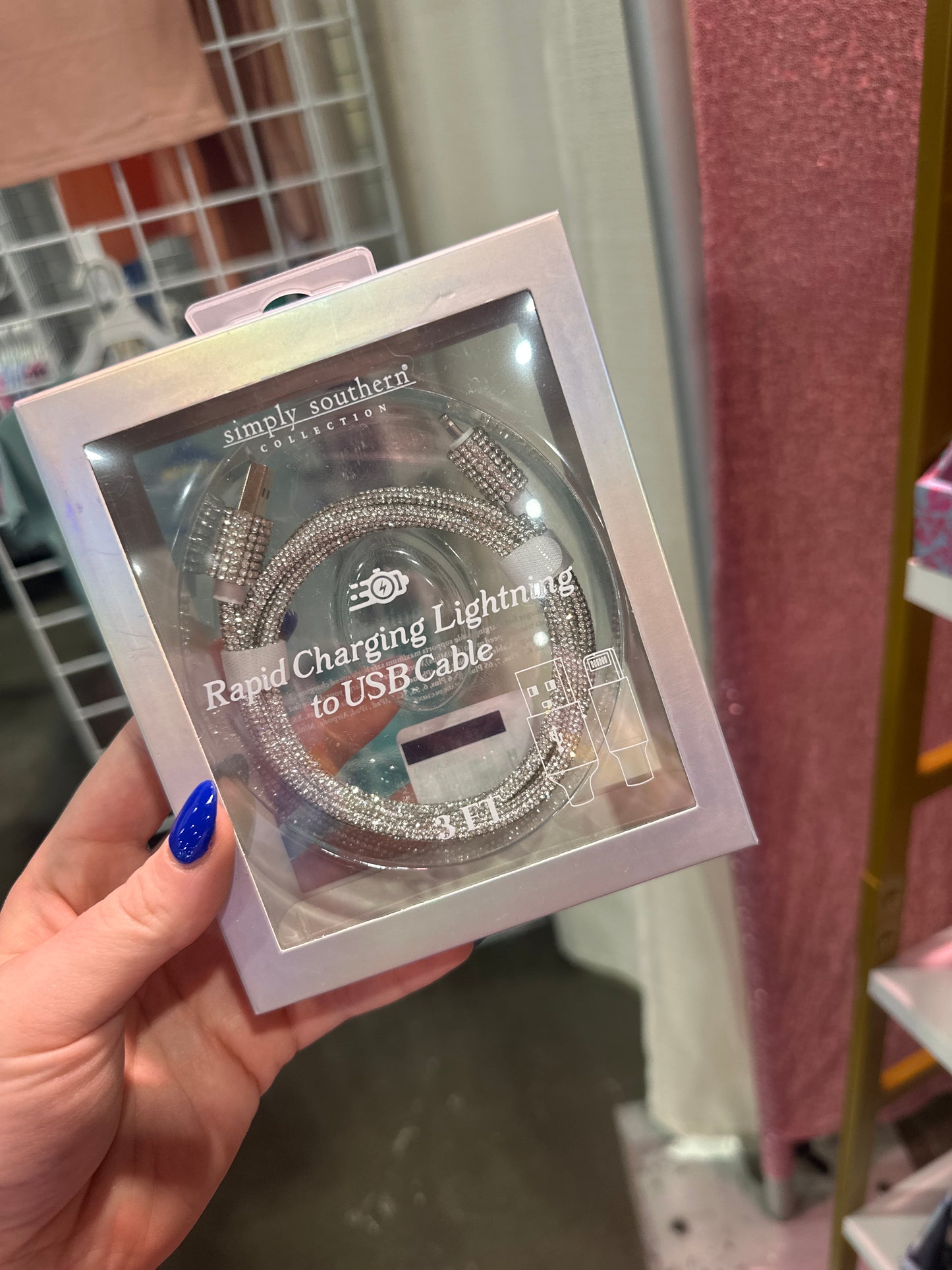 Rapid Charging Bling Charge USB-C