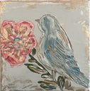 Blue Bird Framed Art 18x18