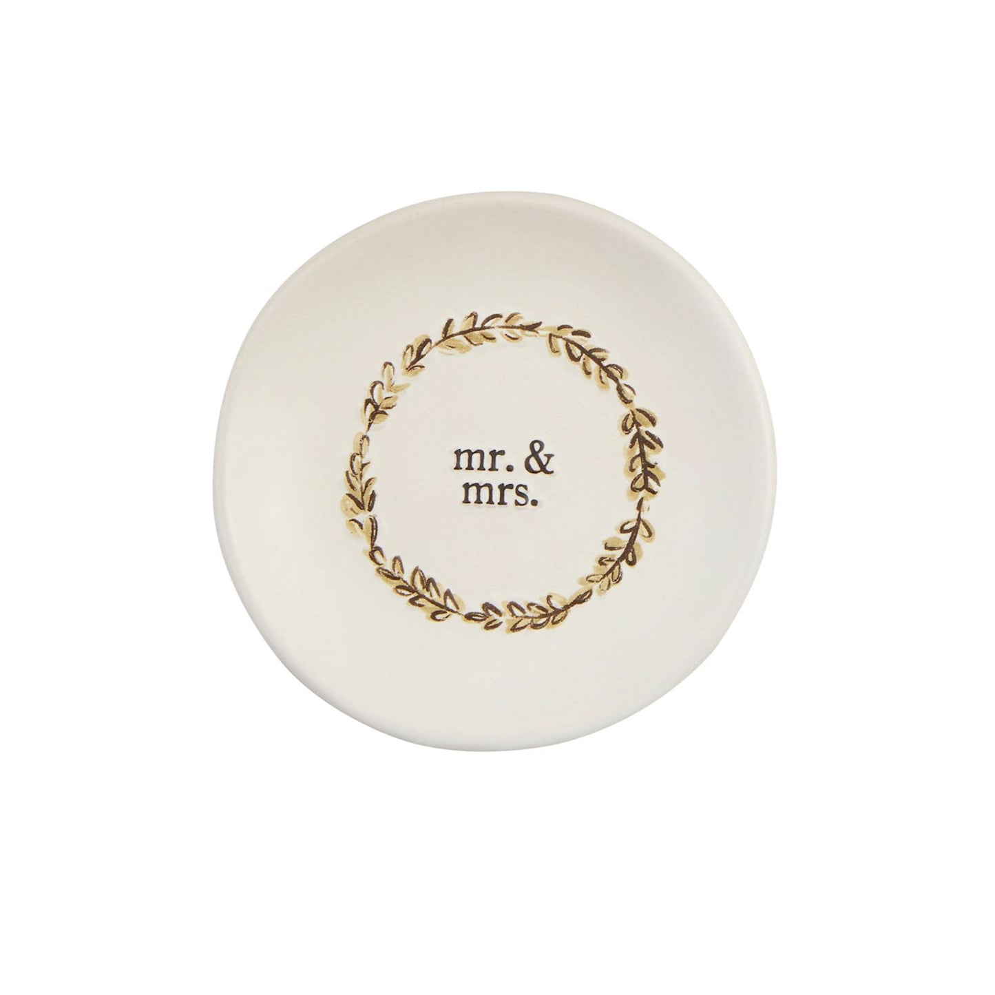 Mr Mrs Wedding Ring Dish