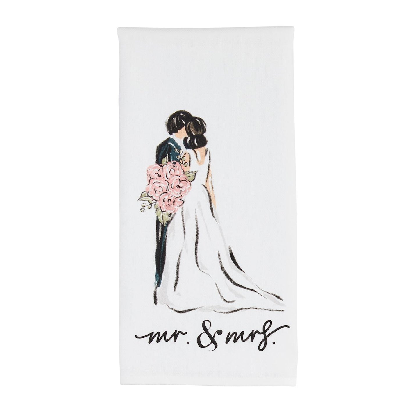 Mr And Mrs Cotton Hand Towel