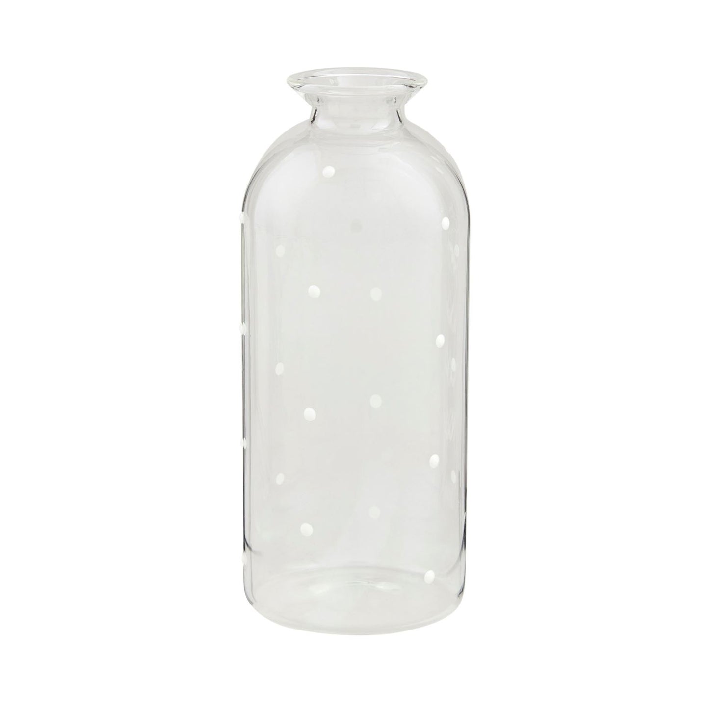 Dot Glass Bud Vase