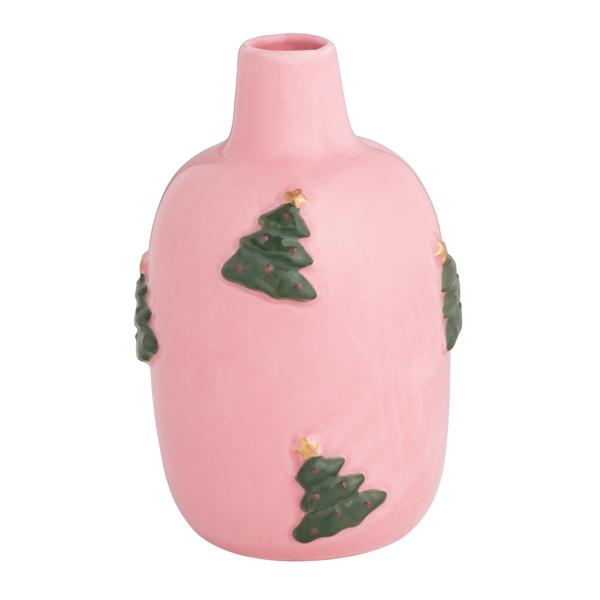 Christmas Tree Holiday Vase