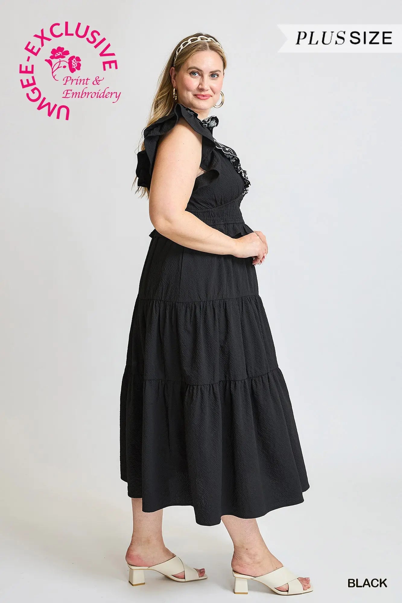 Flora Trim Dress