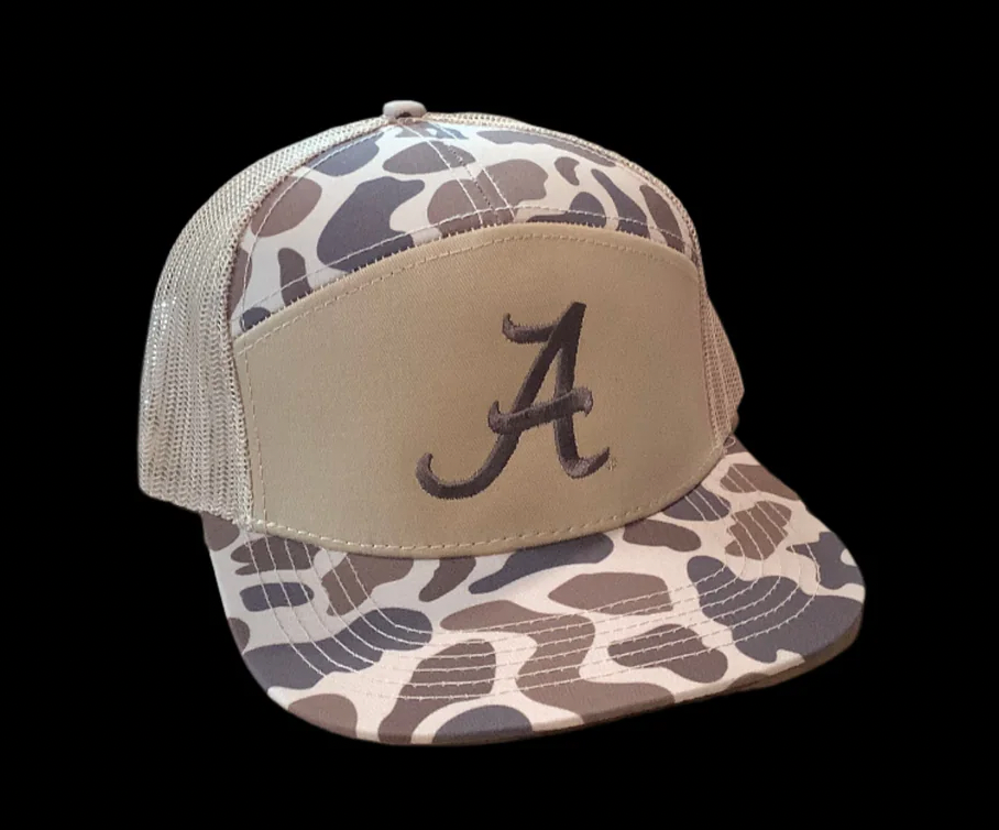 Alabama 7 Panel Hat- Slough