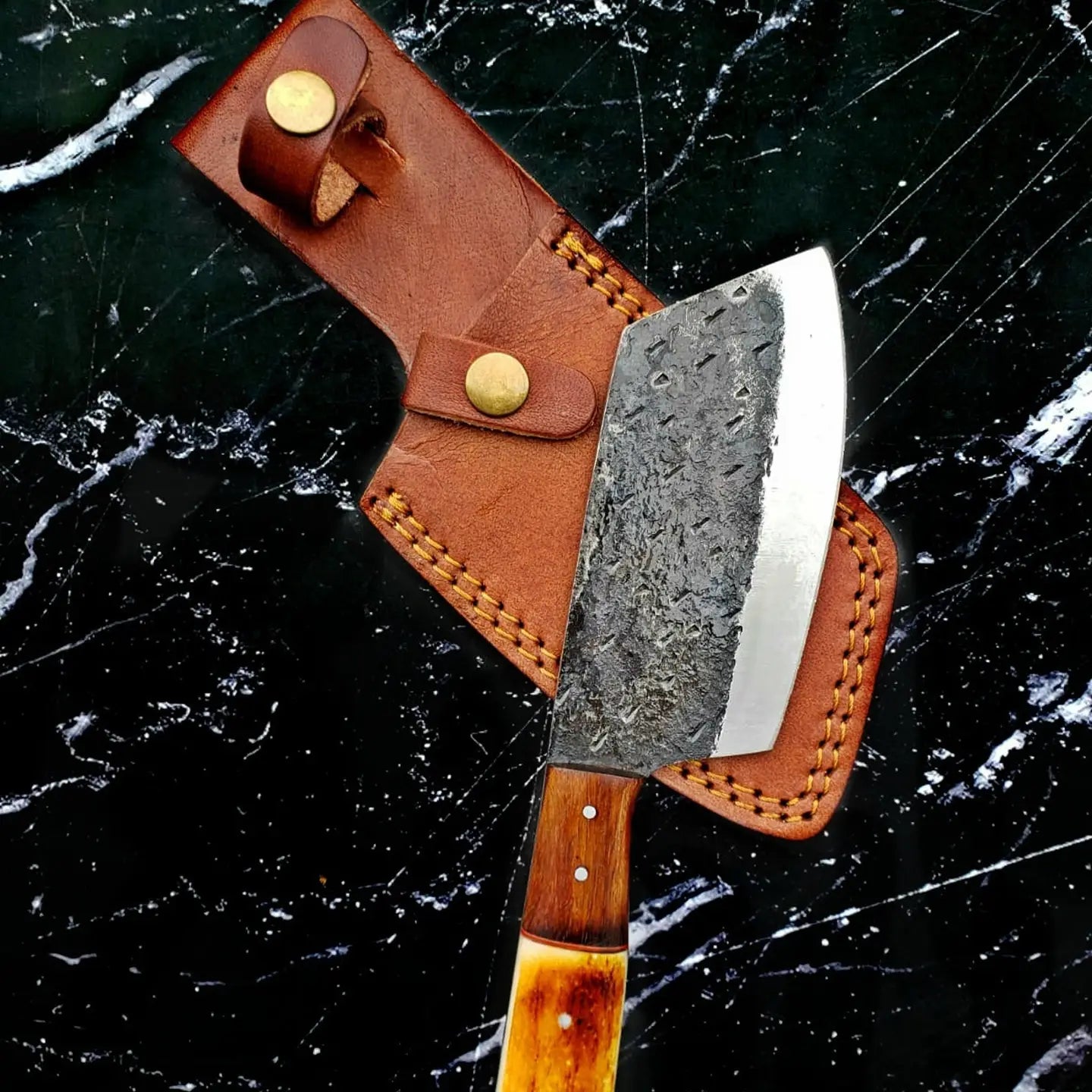 Carbon Steel Cleaver TC-038