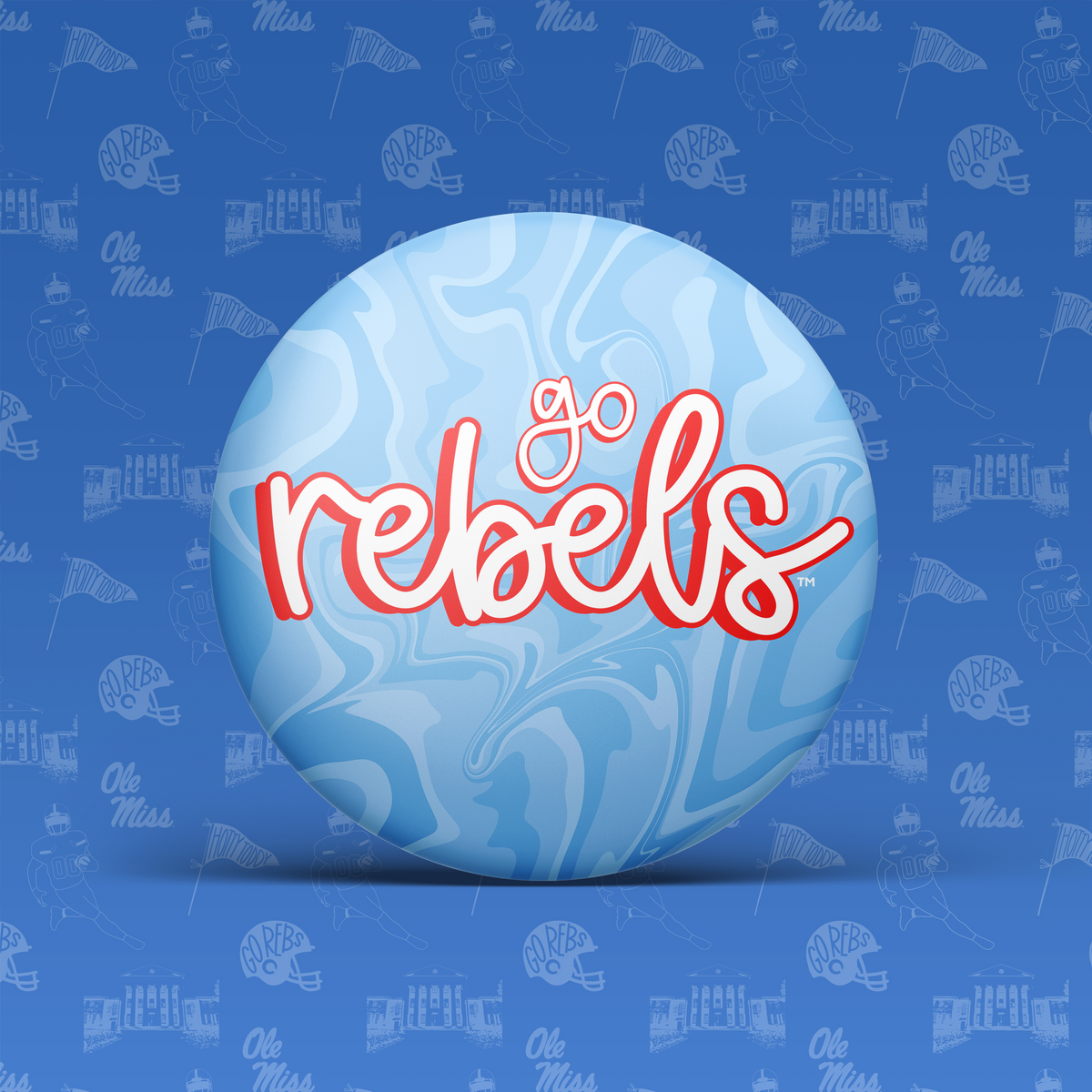 Ole Miss Game Day Buttons | Gameday Pins | College Football