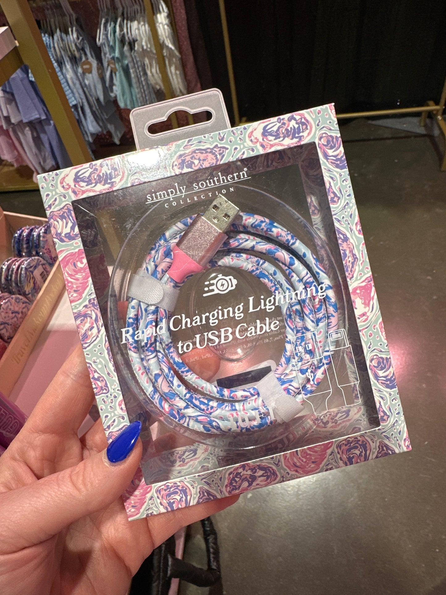 10ft Charger USB-C Oyster