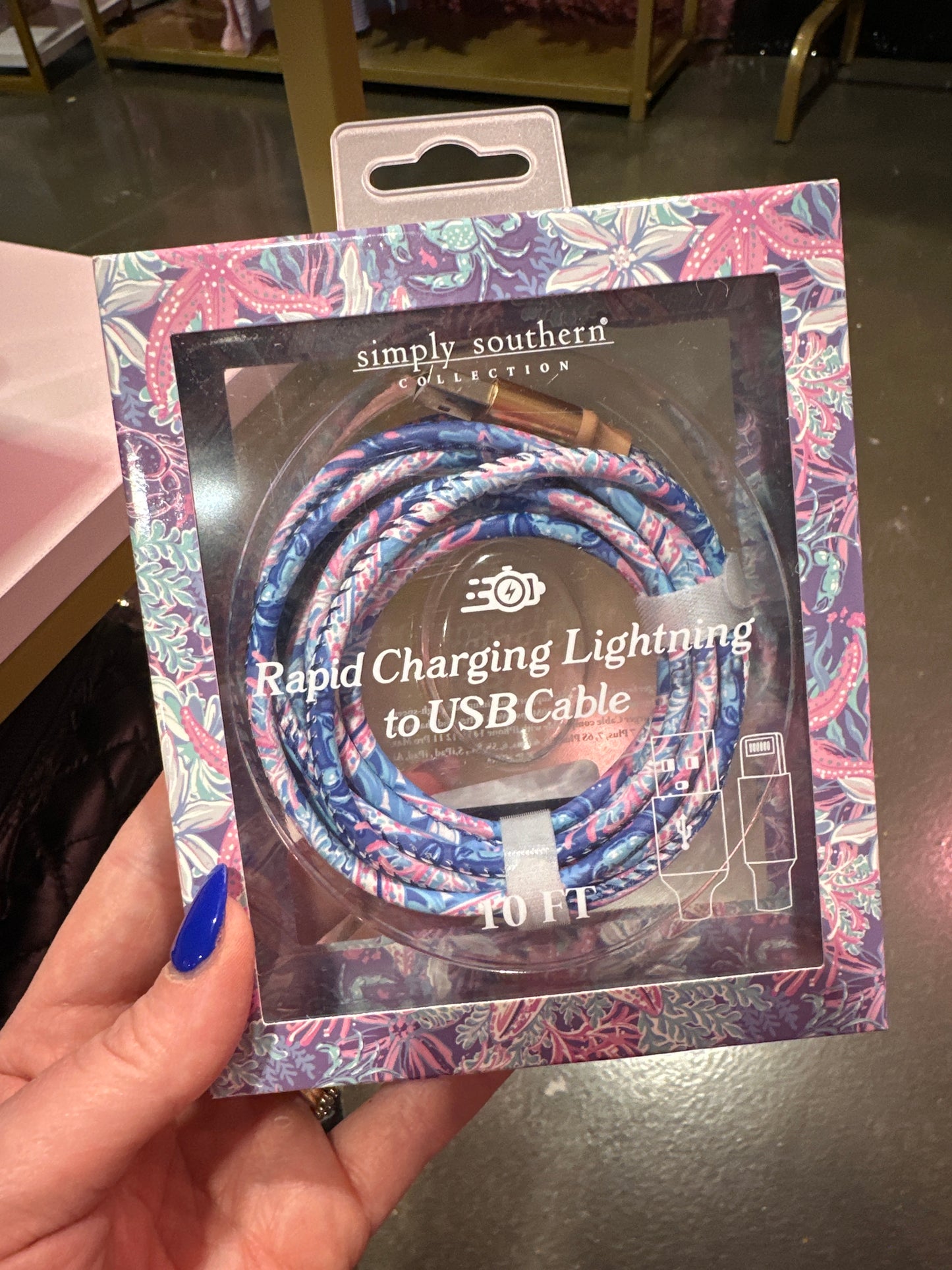10ft Charger USB-C Reef