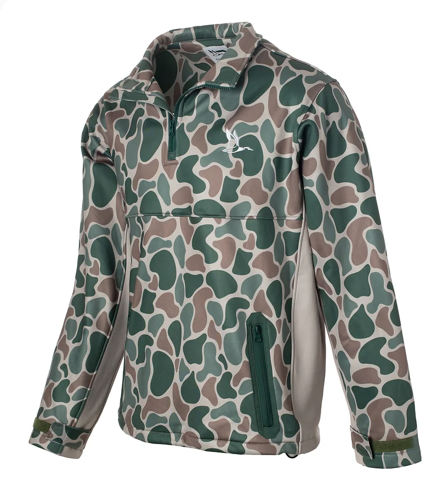 Roost Quarter Zip Fleece-Camo