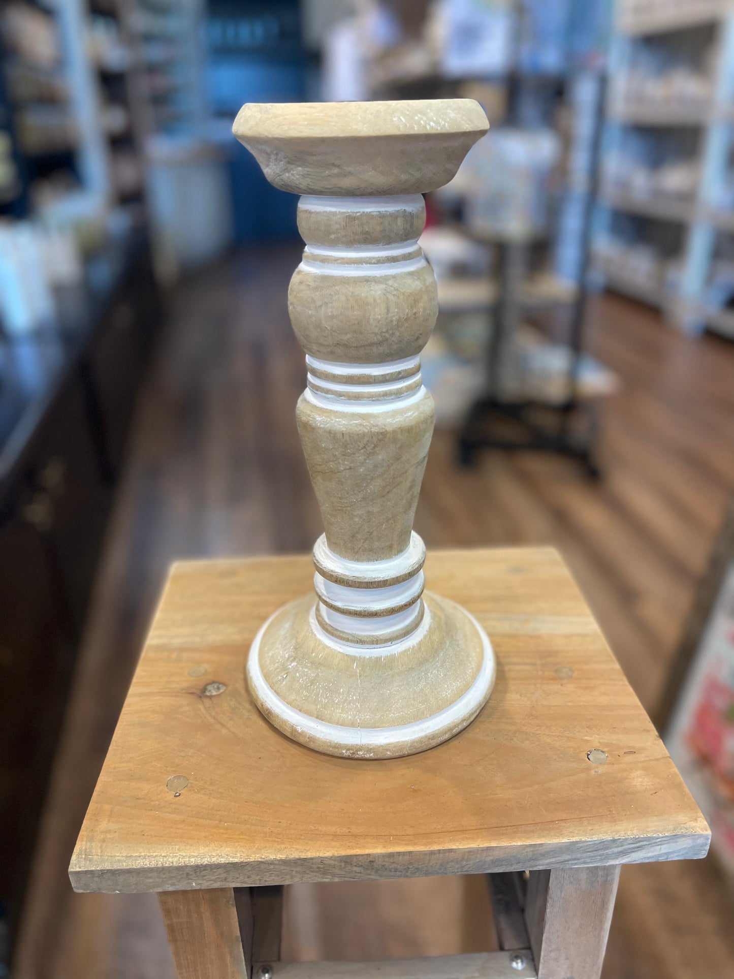 12” Modern Candle Stand
