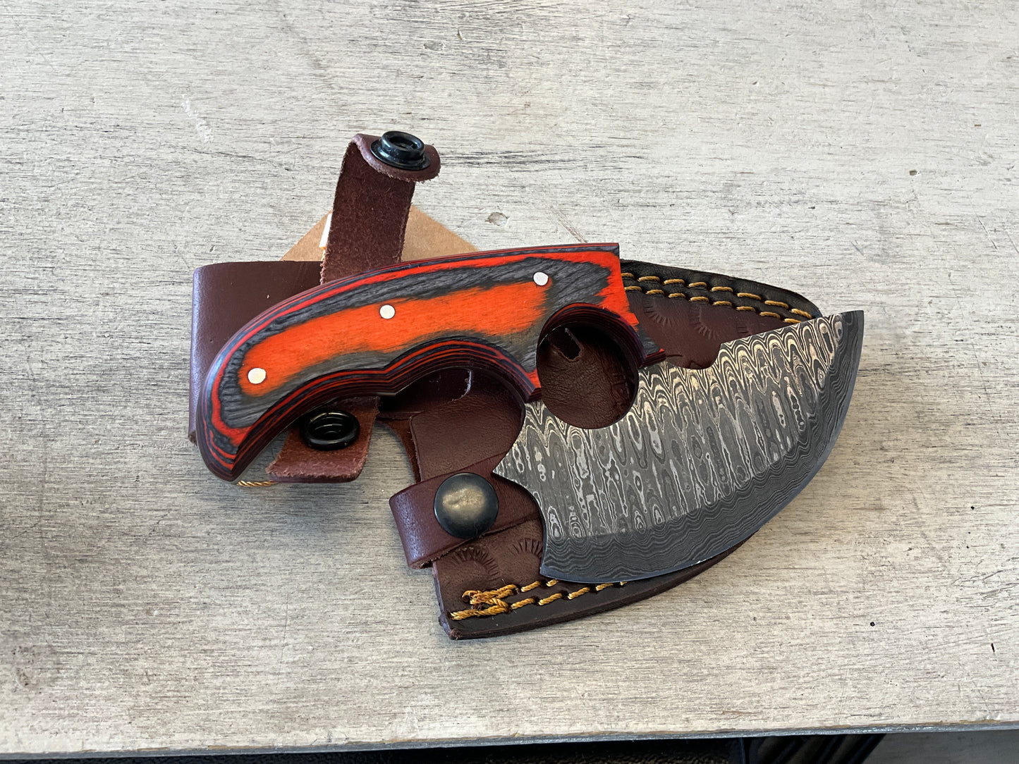 Titan Custom Alaskan Ulu Style Blade, Perfect For Outdoors A