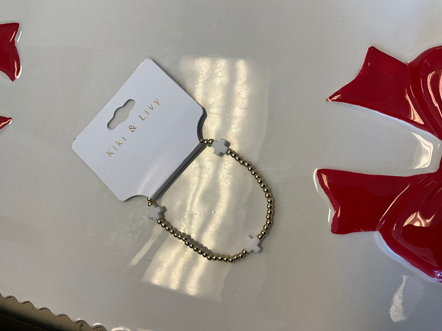 Triple Cross Bracelet