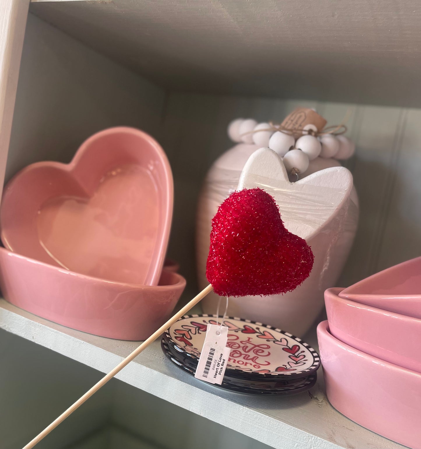 Heart Of Love Pick Red