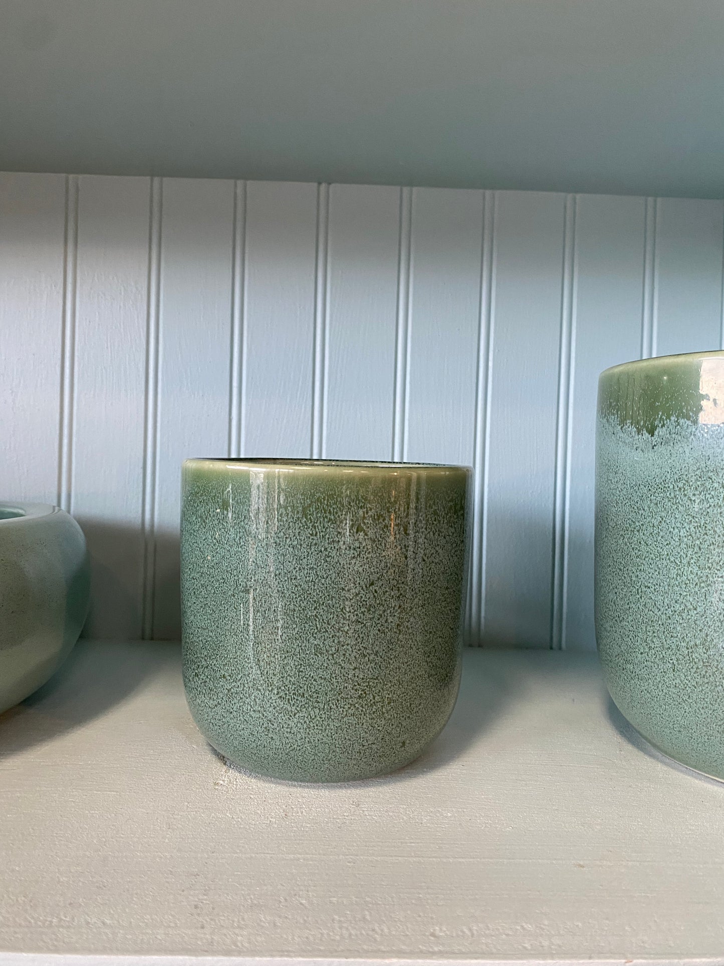 Stoneware Planter 4.5" Sage