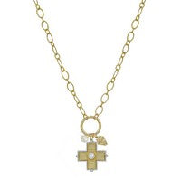 Celine Gold Pearl Necklace