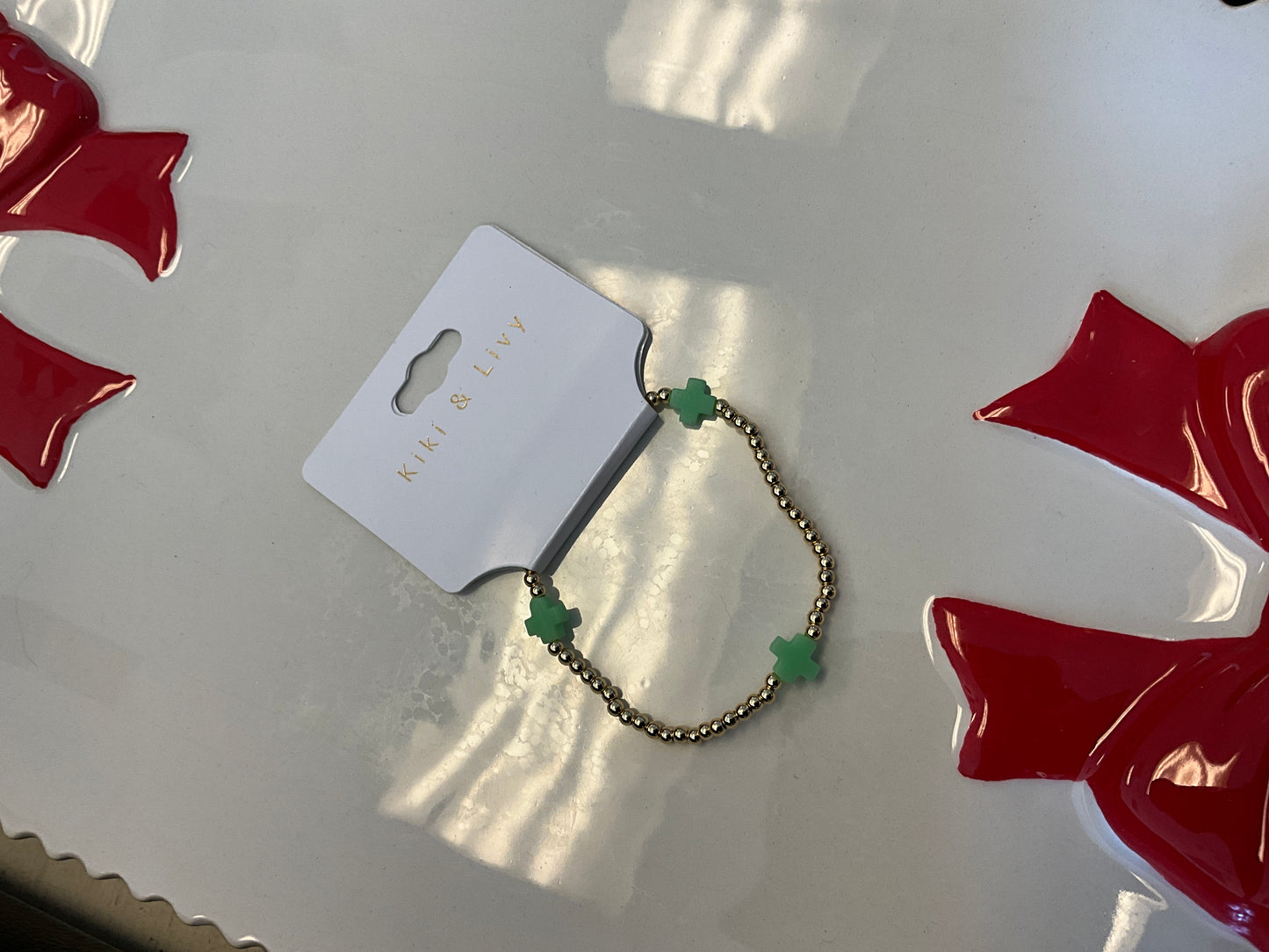 Triple Cross Bracelet