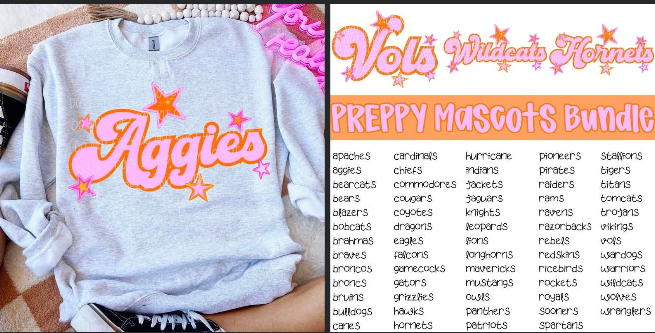 Mascot sweatshirt sale 2x