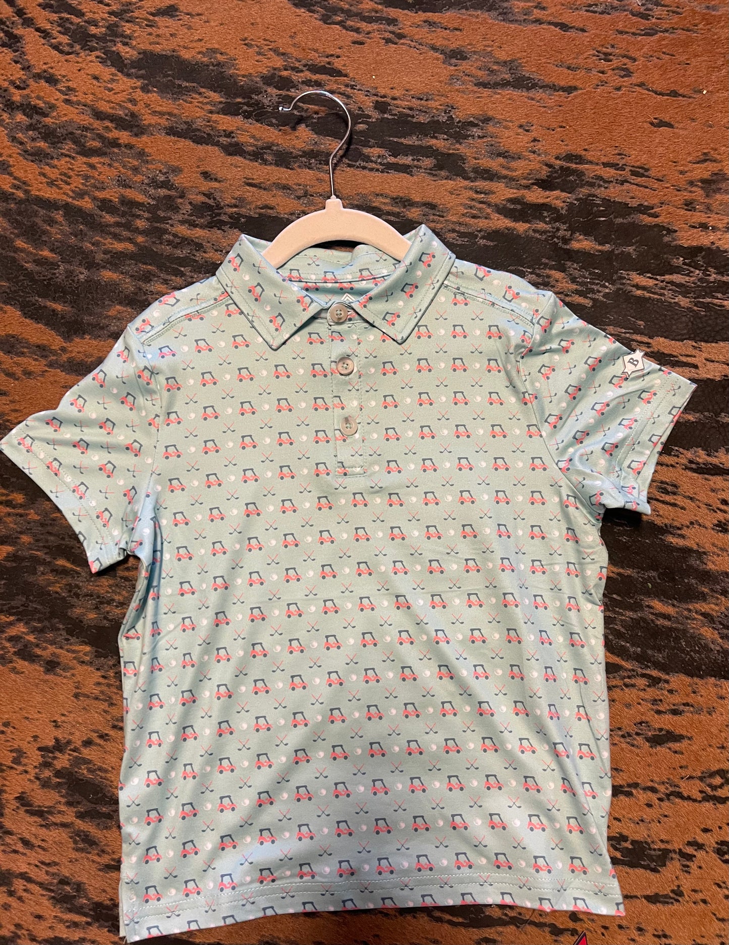 Youth Polo- Tee Time