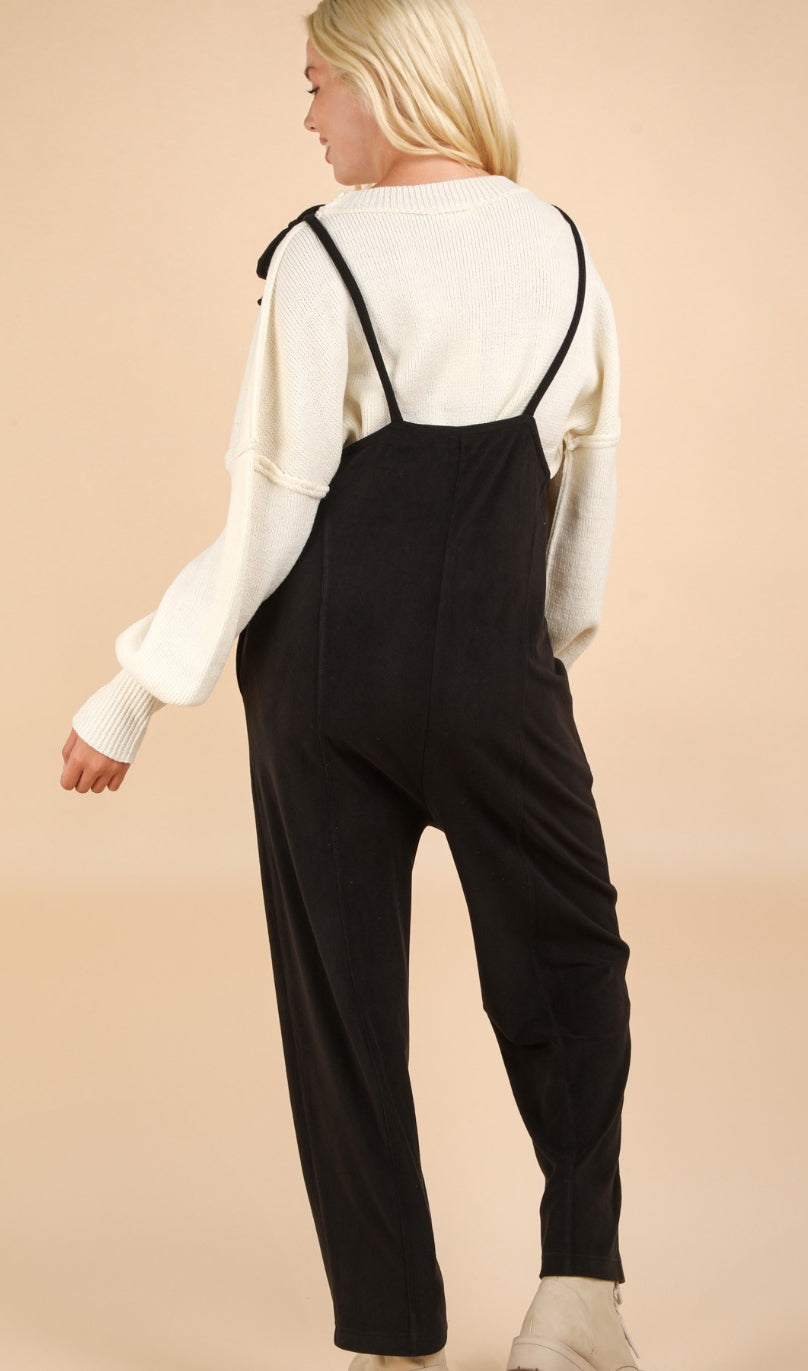 Fleece Baggy Jumpsuit