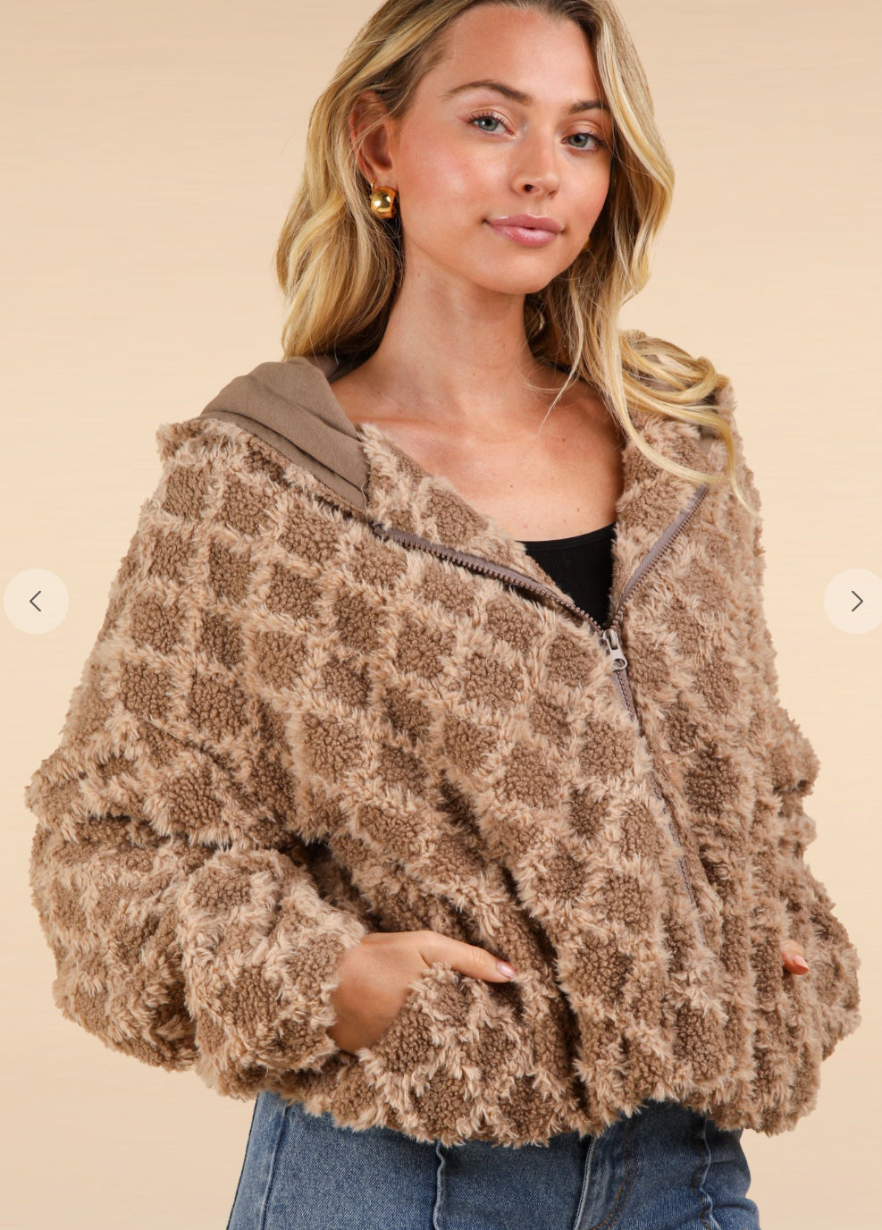 Oversized Furry Hoodie