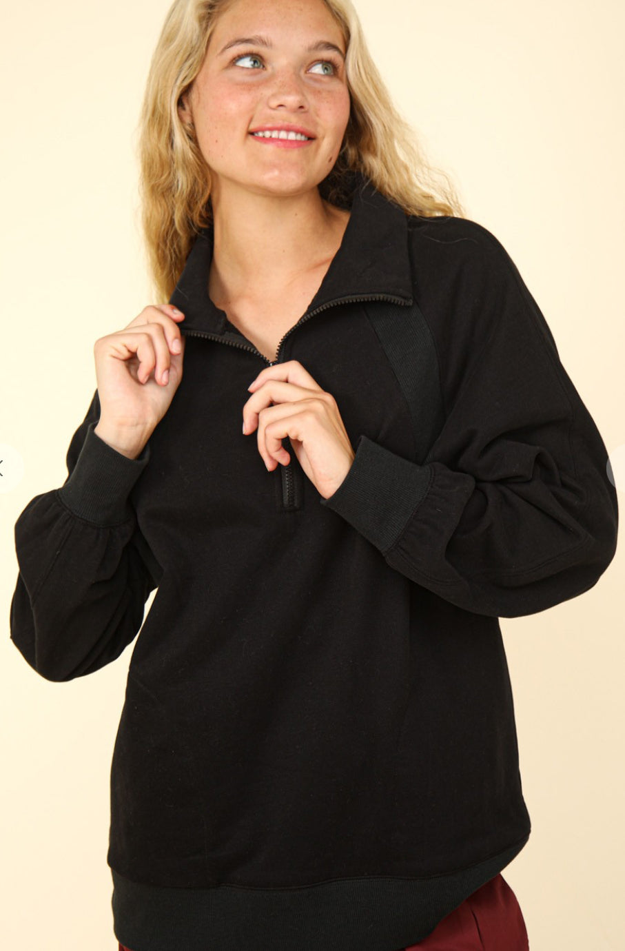 Henley Sweatshirt