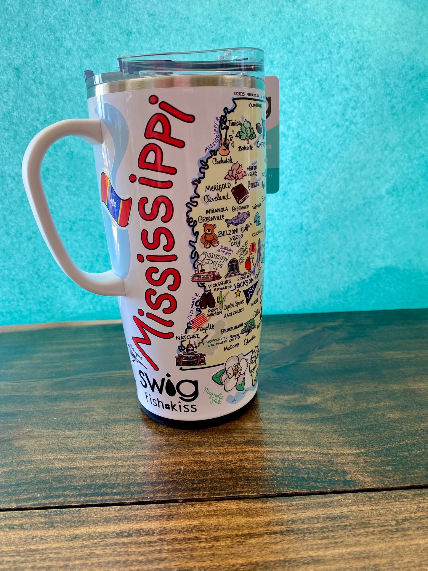 Mississippi Travel Mug 22 oz