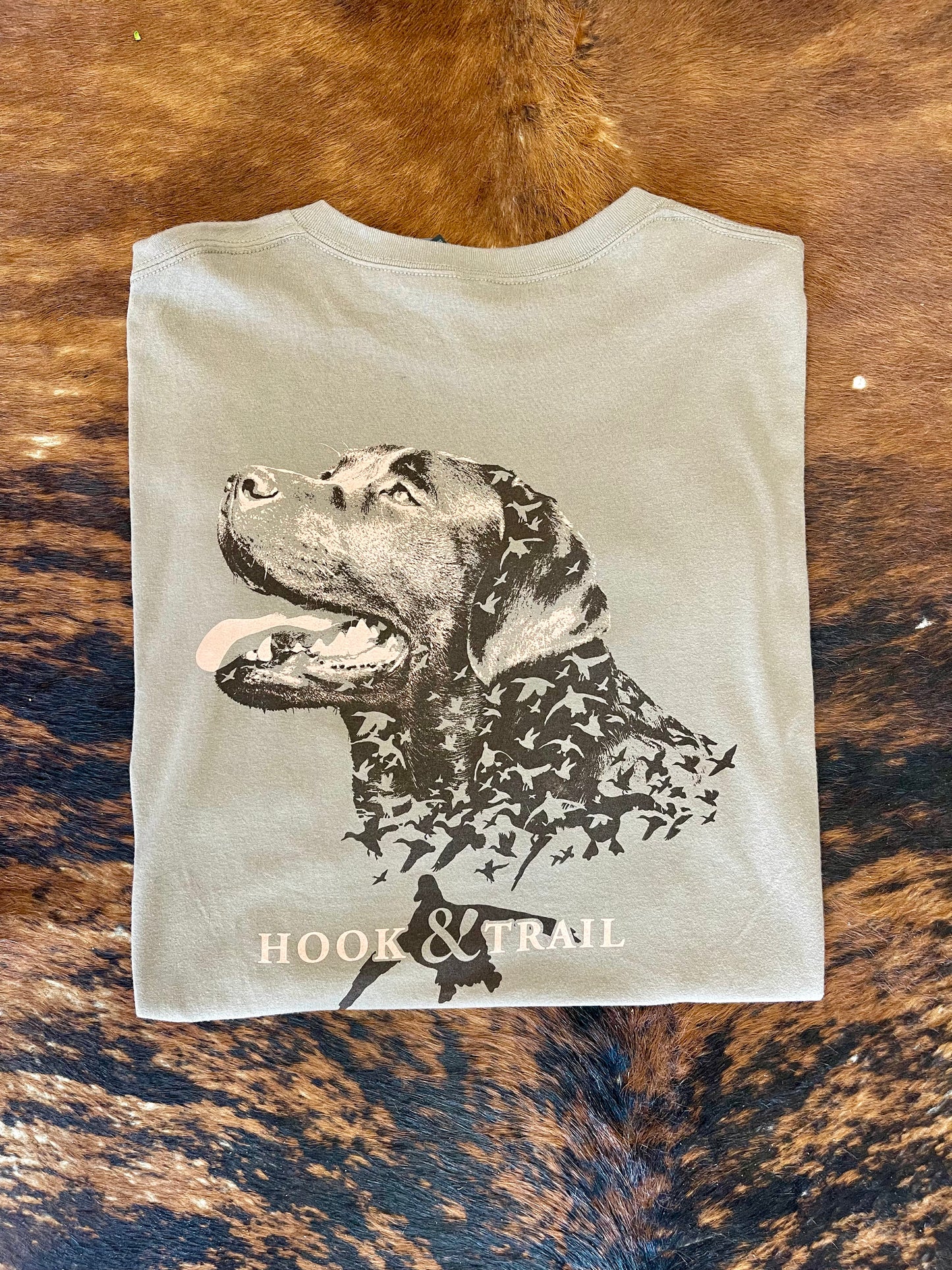 Hook and Trail- Lab Duck Mosaic