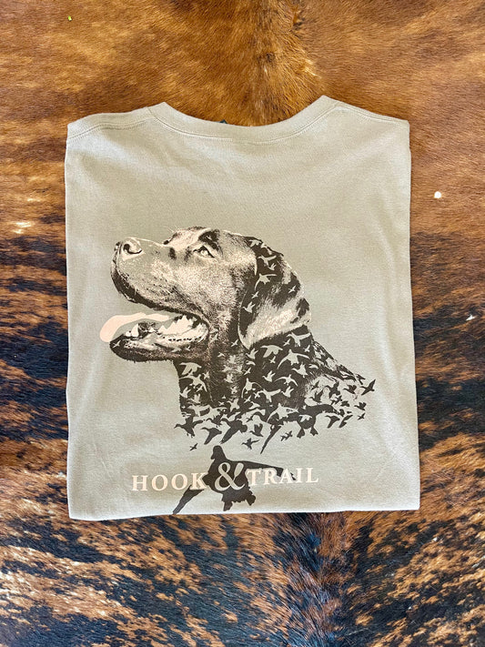 Hook and Trail- Lab Duck Mosaic