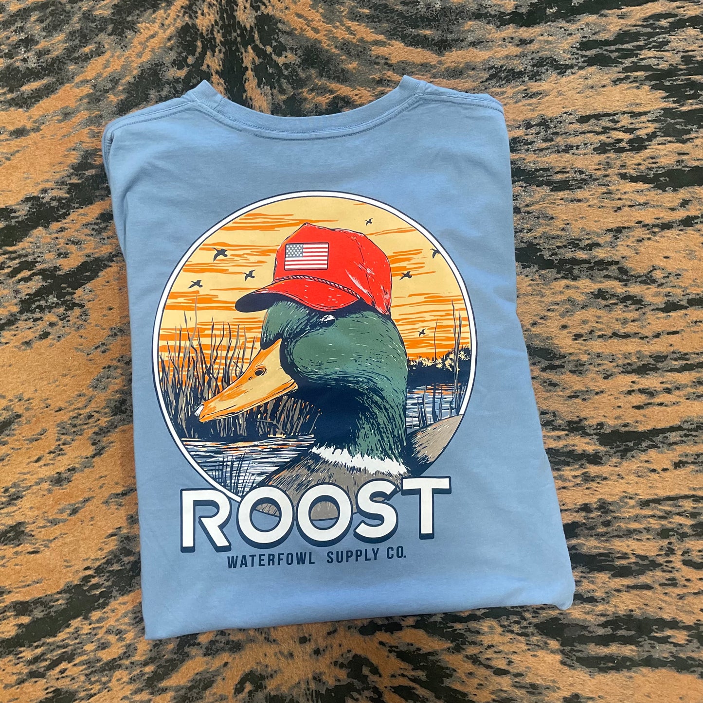 Roost Duck with Hat T-Shirt