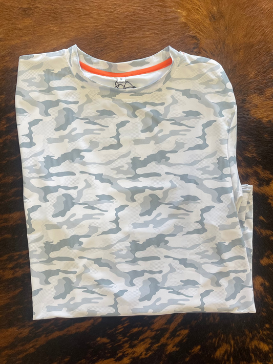 Snow Camo Dry Fit Tee