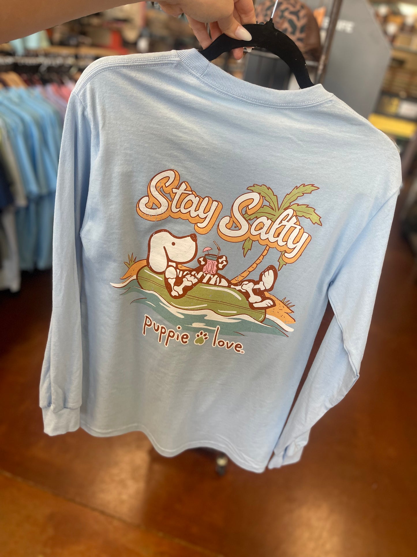 STAY SALTY SKELETON PUP