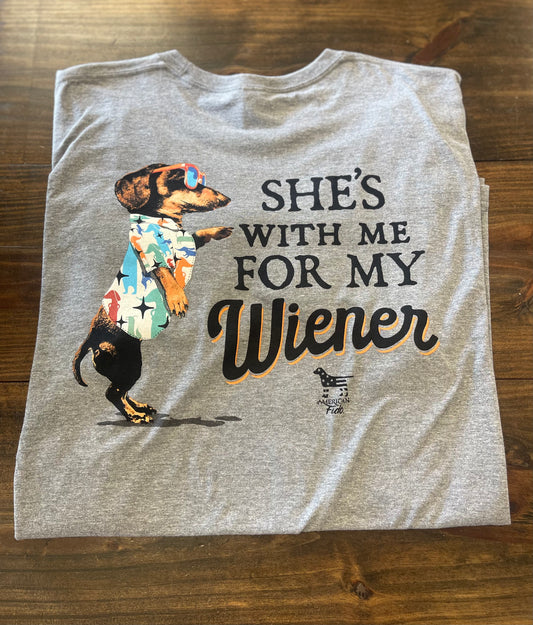 She's With Me Shirt