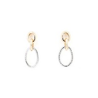 Nela Gold Silver Earrings