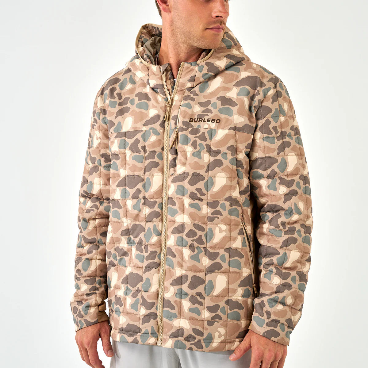 Puffer Jacket- Pintail Camo