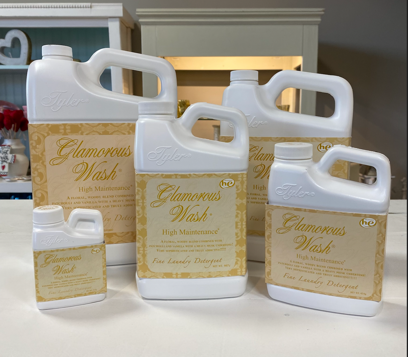 Tyler Glamorous Wash-High Maintenance