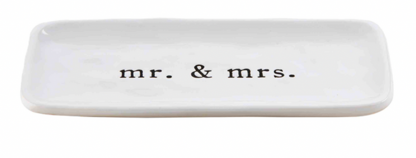 Mr. & Mrs. Ring Dish