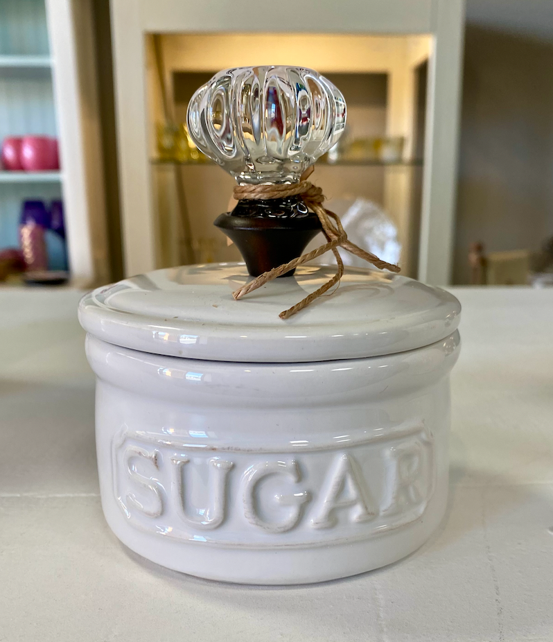 Door Knob Sugar Bowl
