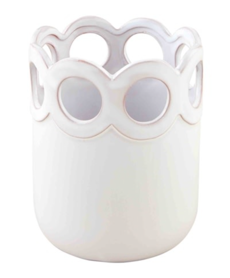 Scalloped Utensil Holder