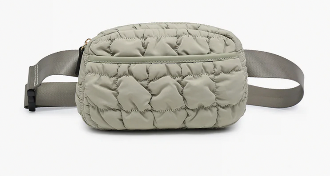 Chrissy Quilted Nylon Belt Bag