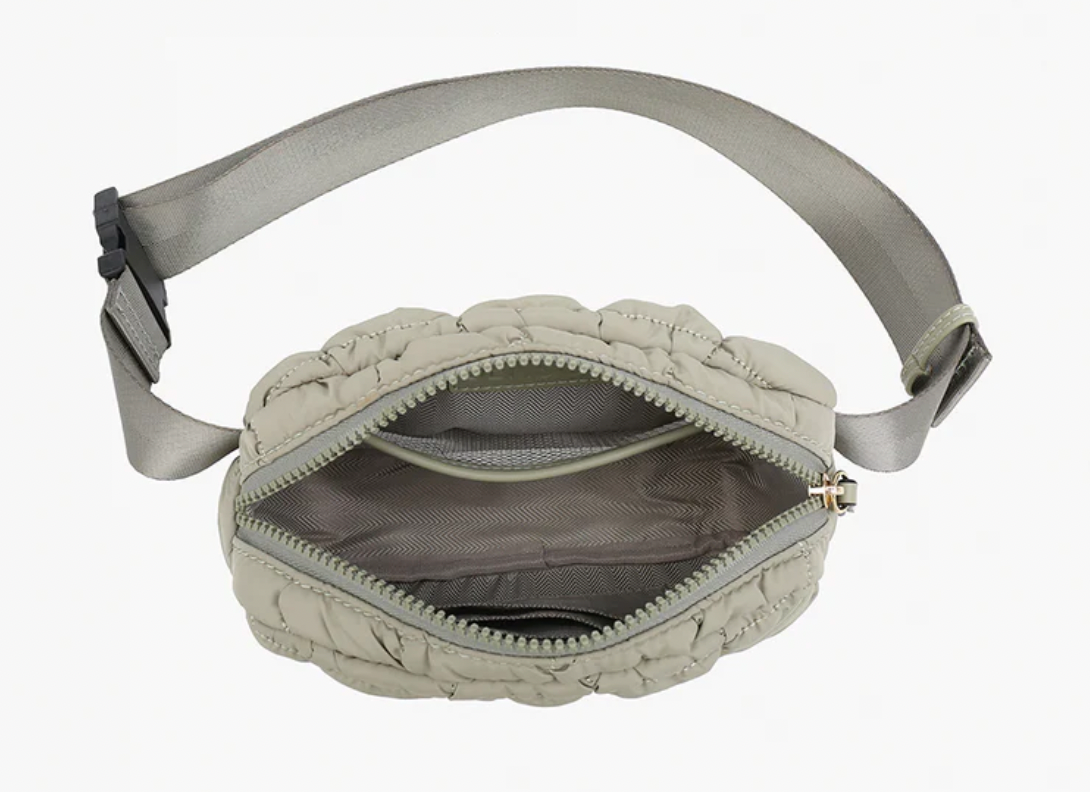 Chrissy Quilted Nylon Belt Bag