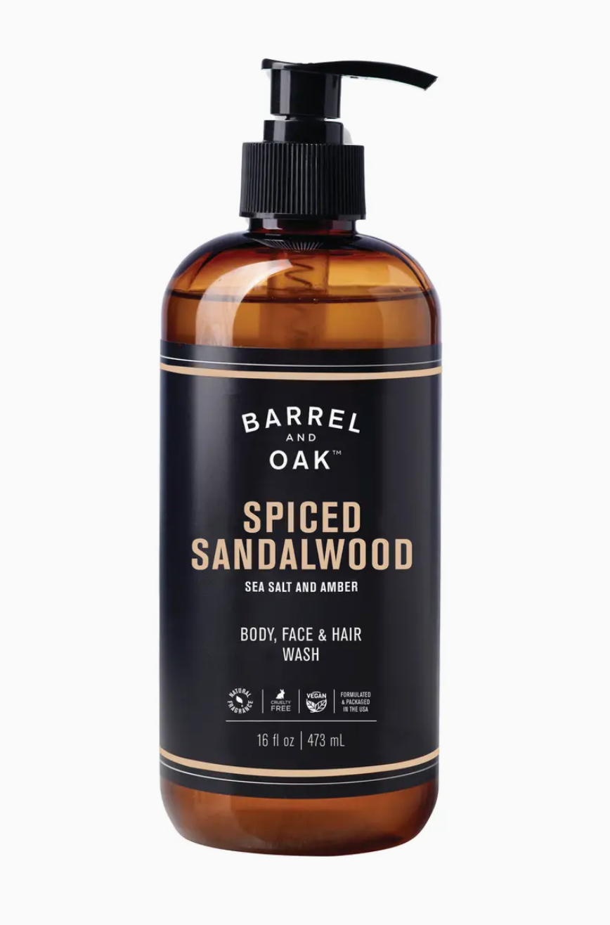 All-in-One Wash-Spiced Sandlewood 16 Fl oz