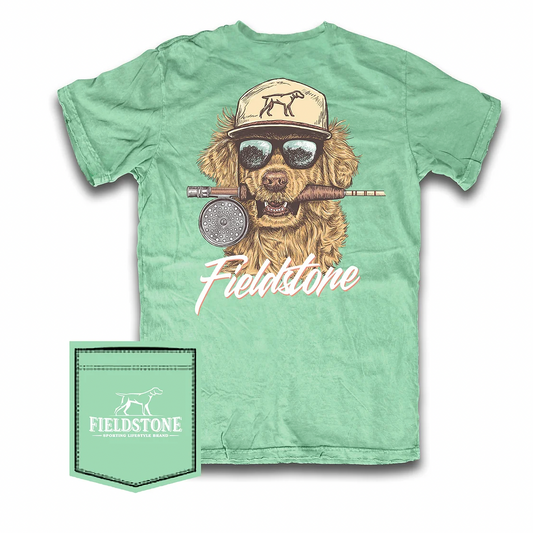 Golden Retriever Reel Shirt