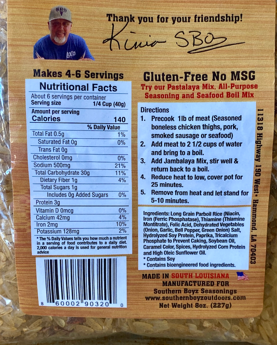 Southern Boys Jambalaya Mix