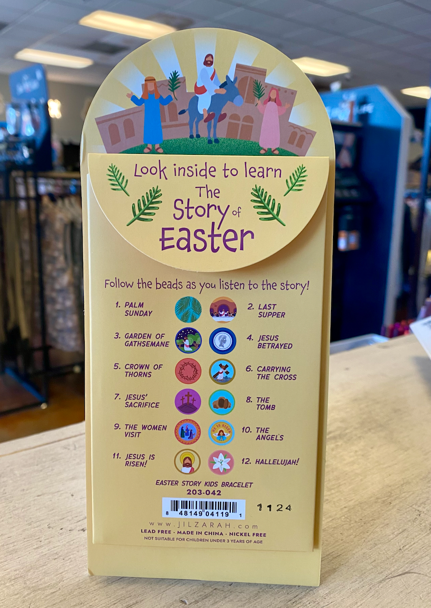 Kids Easter Story Bracelet