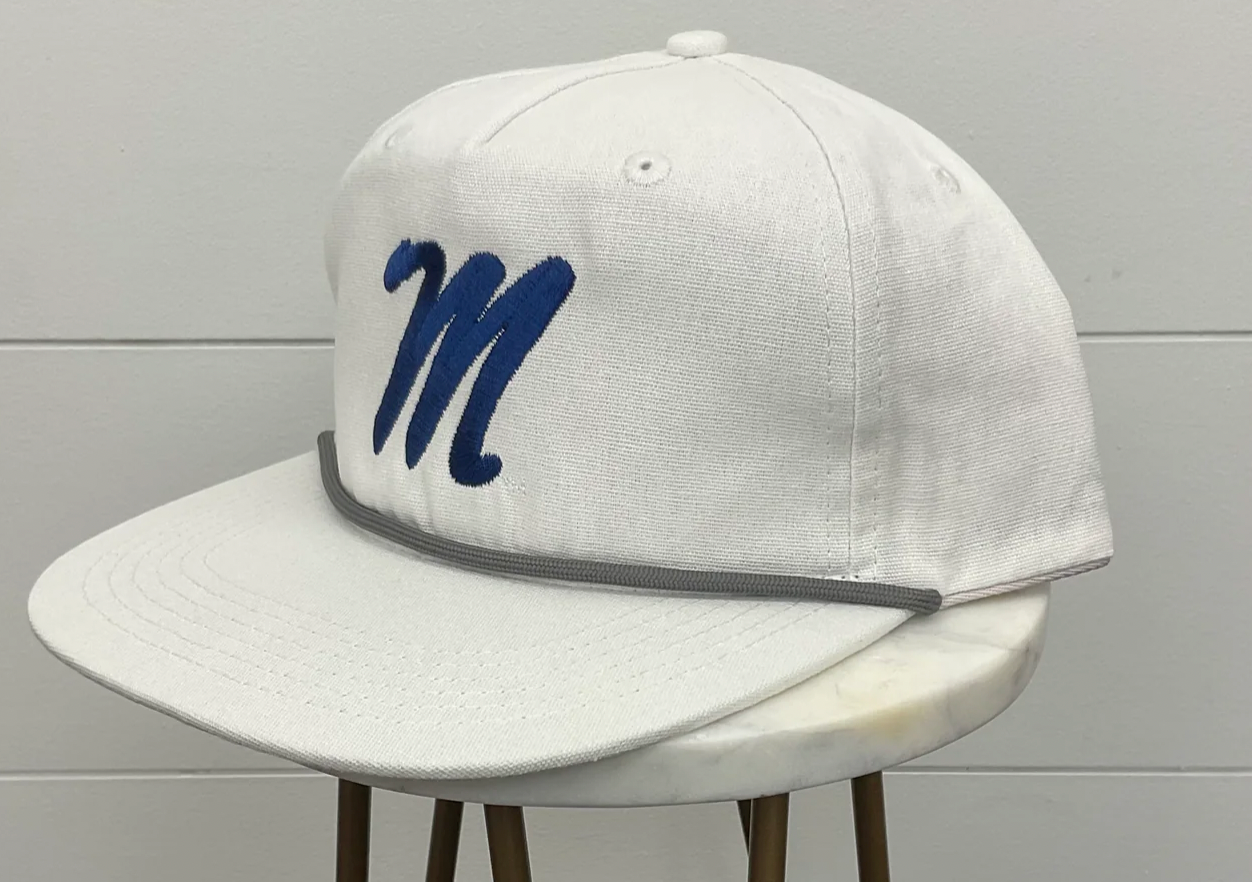 Ole Miss M Logo Rope Cap