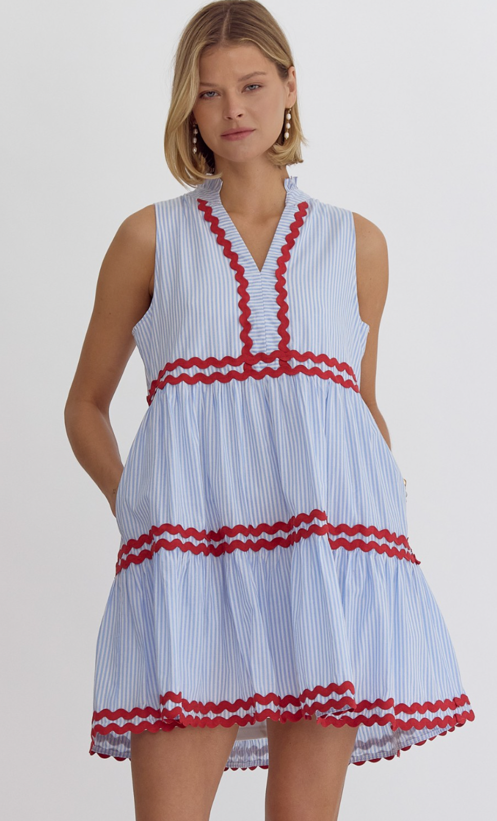 Rebel Pinstripe Dress
