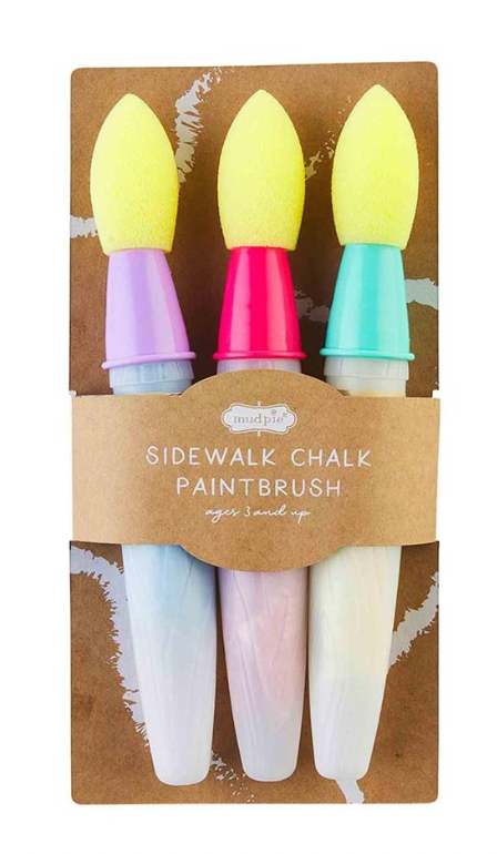 Pink Paint Brush Chalk Set
